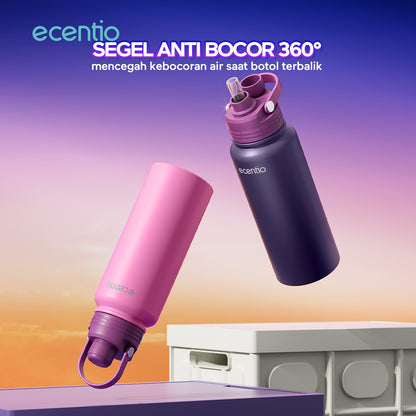 tempat minum stainless tumbler tahan panas dingin 24 jam anak laki laki 1 liter wadah minum stainless tumbler botol minum
