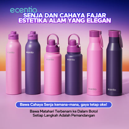 tempat minum stainless estetik anak laki laki 1 liter wadah minum stainless tumbler botol minum