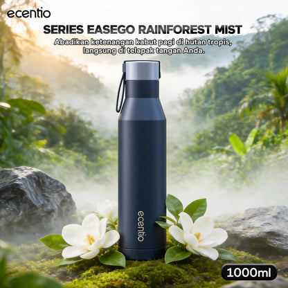 [Easego Rainforest Mist Series] ecentio Tumbler Premium Stainless Vacuum 530ml/800ml/1000ml Outdoor Portable aesthetic Thermos Botol Minum Tahan Dingin 48 Jam Tahan Panas 22 Jam Anti Bocor
