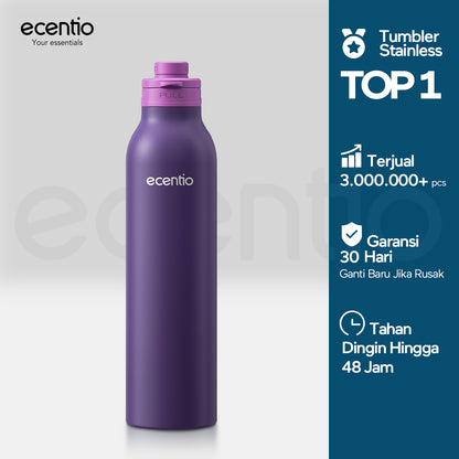 tempat minum stainless estetik anak laki laki 1 liter wadah minum stainless tumbler botol minum
