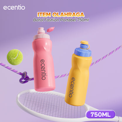 【Dopamine Sport Series】ecentio ourdoor tumbler Stainless olahraga Vacuum 800ml sport aesthetic lari Portable Tetap dingin selama 24 JAM Thermos Botol minum besar