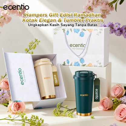 ecentio Premium Stainless Steel Tumbler Gift Set Year end sale Edisi Hadiah Ramadan