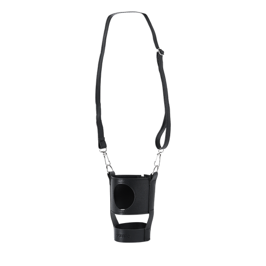 [Accessories kuromi] ecentio  Sarung gelas kulit PU dengan pegangan praktis Bahan kulit PU gesper berkualitas,Cocok untuk 850ml/900ml gelas air