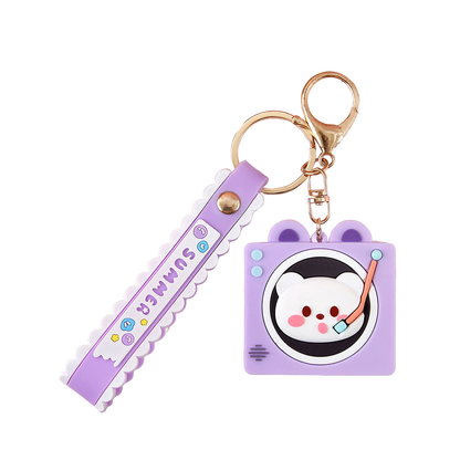 【ecentio Purple Aesthetic Bekal Set】ecentio Kotak Bekal 4 Grid Stainless Steel 304 1000ml Bento Box Kapasitas Besar Kedap & Anti Bocor Kotak Makan Khusus untuk Kerja & Sekolah Dilengkapi garpu & sendok