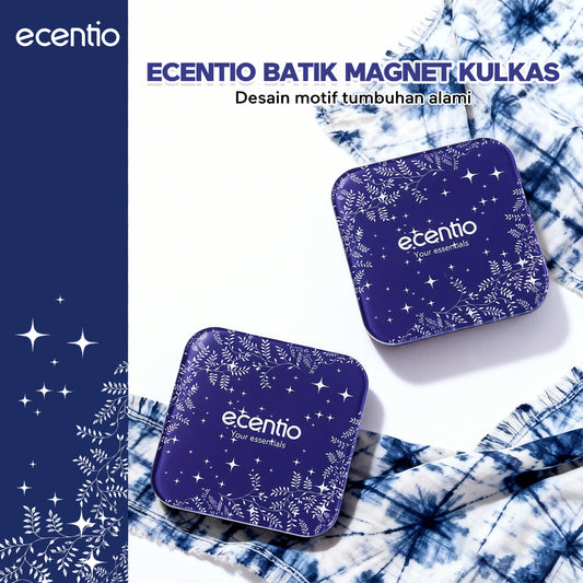 [accessories] ecentio Magnet Kulkas Batik - Mengadopsi desain motif tumbuhan alami, magnetisasi kuat tidak mudah rontok, tebal dan memiliki efek dimensi 3D yang menonjol, merupakan pilihan ideal untuk hiasan dapur dan kantor