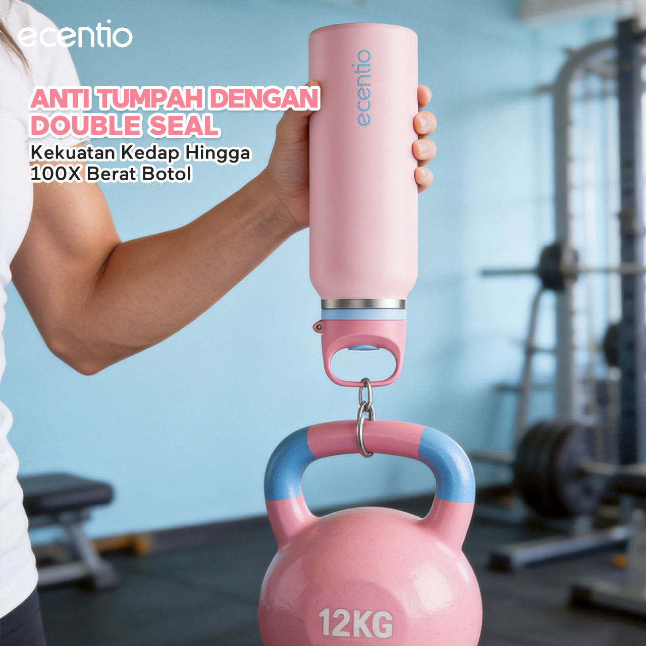 [Tumbler Sport Series] ecentio Tumbler stainless 316 aesthetic Olahraga Botol Minum Sport Portable Tahan Dingin 24Jam 900ml/650ml/600ml Desain Stylish Cocok Untuk Sekolah Olahraga Travelling Aktivitas Sehari Hari
