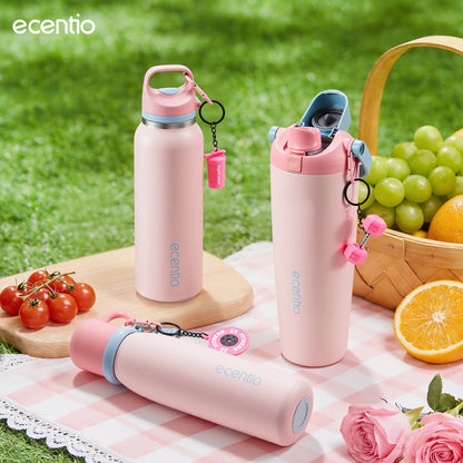 [Tumbler Sport Series] ecentio Tumbler stainless 316 aesthetic Olahraga Botol Minum Sport Portable Tahan Dingin 24Jam 900ml/650ml/600ml Desain Stylish Cocok Untuk Sekolah Olahraga Travelling Aktivitas Sehari Hari