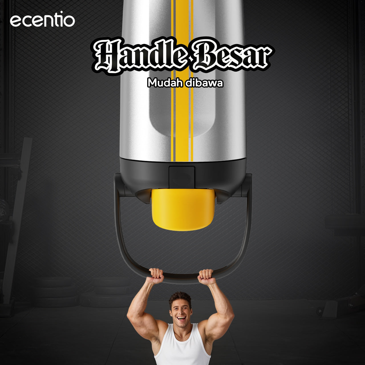 [Tumbler Sport Series] ecentio Tumbler stainless 316 aesthetic Olahraga Botol Minum Sport Portable Tahan Dingin 24Jam 900ml/650ml/600ml Desain Stylish Cocok Untuk Sekolah Olahraga Travelling Aktivitas Sehari Hari