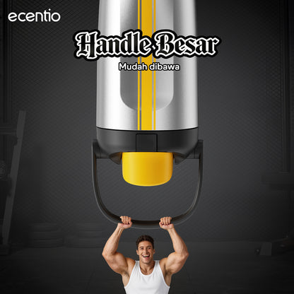 [Tumbler Sport Series] ecentio Tumbler stainless 316 aesthetic Olahraga Botol Minum Sport Portable Tahan Dingin 24Jam 900ml/650ml/600ml Desain Stylish Cocok Untuk Sekolah Olahraga Travelling Aktivitas Sehari Hari