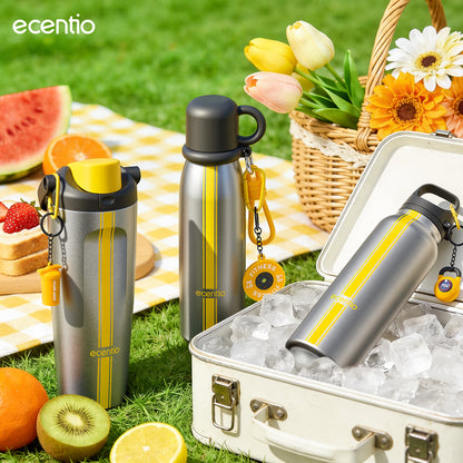 [Tumbler Sport Series] ecentio Tumbler stainless 316 aesthetic Olahraga Botol Minum Sport Portable Tahan Dingin 24Jam 900ml/650ml/600ml Desain Stylish Cocok Untuk Sekolah Olahraga Travelling Aktivitas Sehari Hari