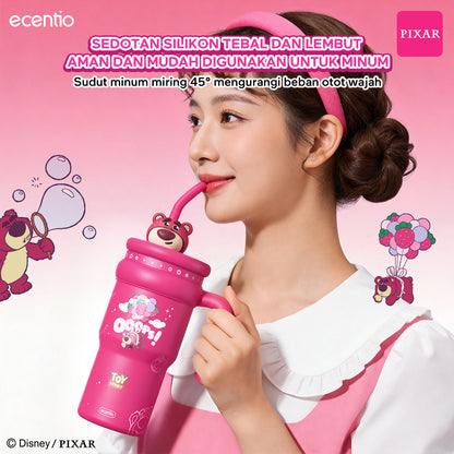 Pre-Order [Toy story series] ecentio tumbler stainless 316 aesthetic 800ml/670ml/500ml Portable Thermos Botol Minum Besar Dengan Tas Tahan Panas Dingin 24 Jam Aesthetic Lucu Termos Air Panas Kopi Dengan Sedotan Cocok Untuk Sekolah Anak Laki-Laki