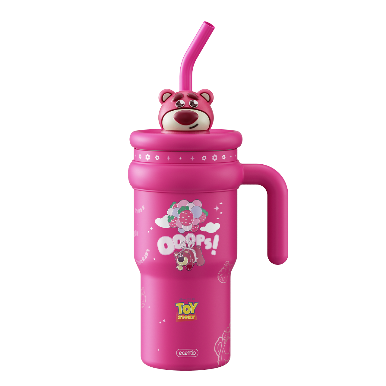 Pre-Order [Toy story series] ecentio tumbler stainless 316 aesthetic 800ml/670ml/500ml Portable Thermos Botol Minum Besar Dengan Tas Tahan Panas Dingin 24 Jam Aesthetic Lucu Termos Air Panas Kopi Dengan Sedotan Cocok Untuk Sekolah Anak Laki-Laki