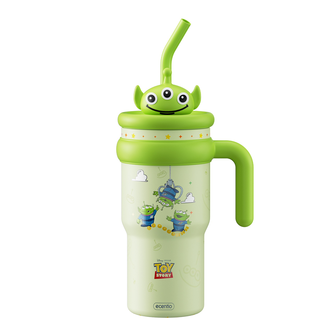 Pre-Order [Toy story series] ecentio tumbler stainless 316 aesthetic 800ml/670ml/500ml Portable Thermos Botol Minum Besar Dengan Tas Tahan Panas Dingin 24 Jam Aesthetic Lucu Termos Air Panas Kopi Dengan Sedotan Cocok Untuk Sekolah Anak Laki-Laki