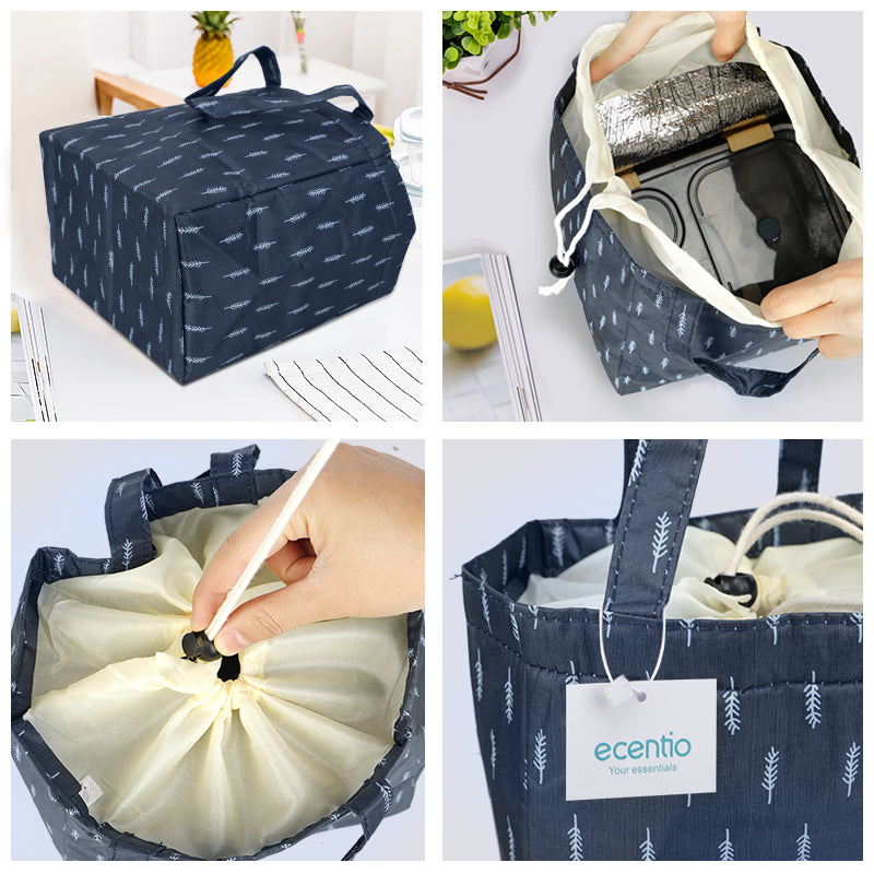 ecentio lunch bag tas bekal alumunium foil tote bag ANTI AIR - ecentio