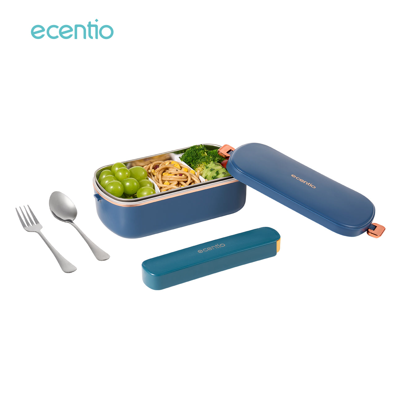 【🌟Pre-Order】zecentio lunch box electric portable 304 stainless set tas bekal 36W free sendok tempat makan