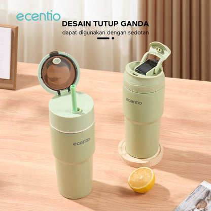 ecentio juicer cup 10 mata pisau tahan dingin 8 jam stainless 316 blender mini portable 700ml