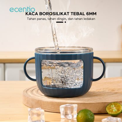 ecentio Food Processor Food Chopper 350ml Mesin Penghalus Daging dan Buah Garansi Resmi 1 Tahun