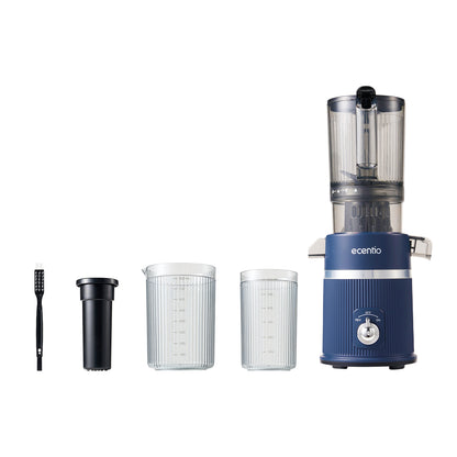 ecentio slow juicer portable 112mm caliber multifungsi blender 550ml+600ml garansi satu tahun