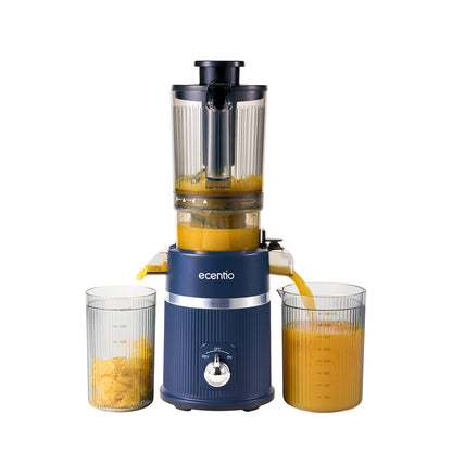 ecentio slow juicer portable 112mm caliber multifungsi blender 550ml+600ml garansi satu tahun