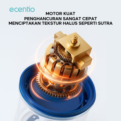【🌟Pre-Order】ecentio Baby Food Processor 800ml — Blender Makanan Multifungsi, Hancur Halus 10 Detik!