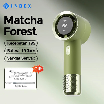 ecentio × INBEX Summer Cooling Set — Tumbler 900ml + Kipas Portable