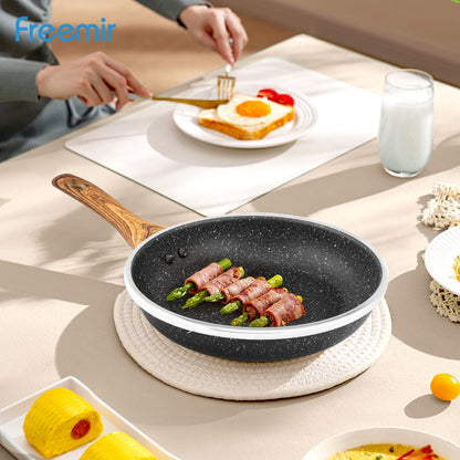 ecentio x Freemir Kitchen Combo Set -Frying Pan 24cm/ Chopper 250ml/Lunch Box set/Botol Aluminium 750ml
